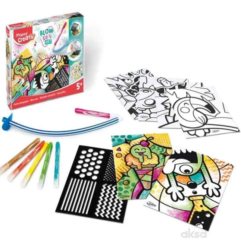 Maped Blow Pen - Pop art