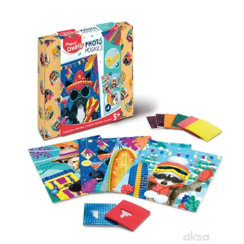 Maped foto mozaik Adventure animals 