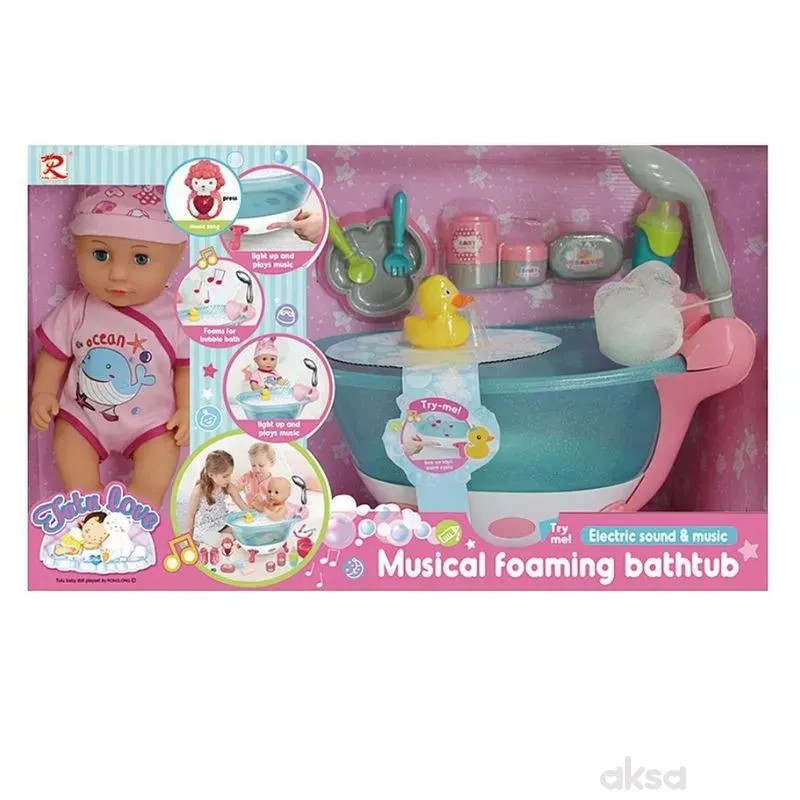 Milenijum lutka beba sa dodacima za kupanje 