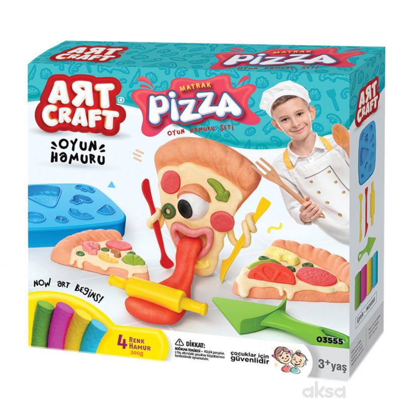 Dede plastelin Art craft pizza 200gr 