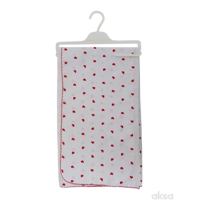 Lillo&Pippo prekrivač od muslina 80x90cm 