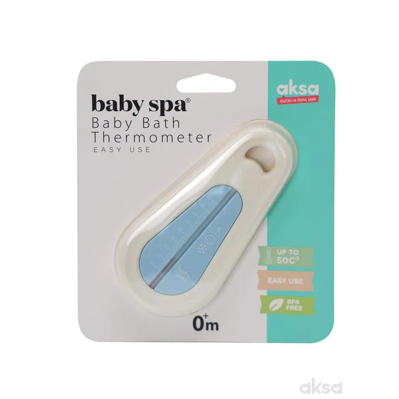 Baby Spa termometar za kupanje plavi 