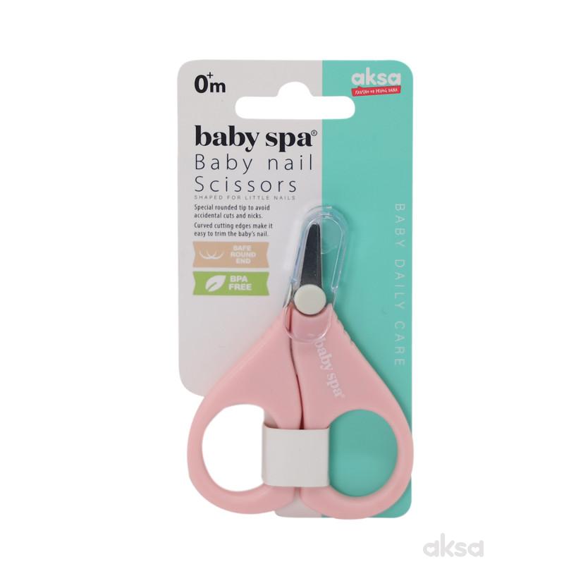 Baby Spa makazice za bebe roze 