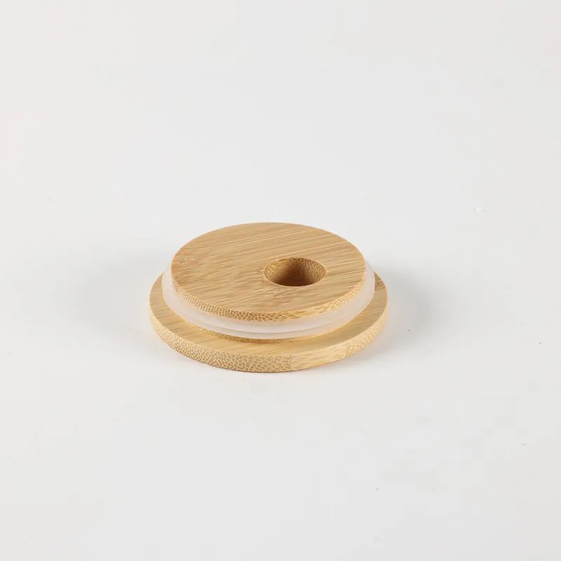 Be Cute Staklena čaša sa slamčicom, roze srca 