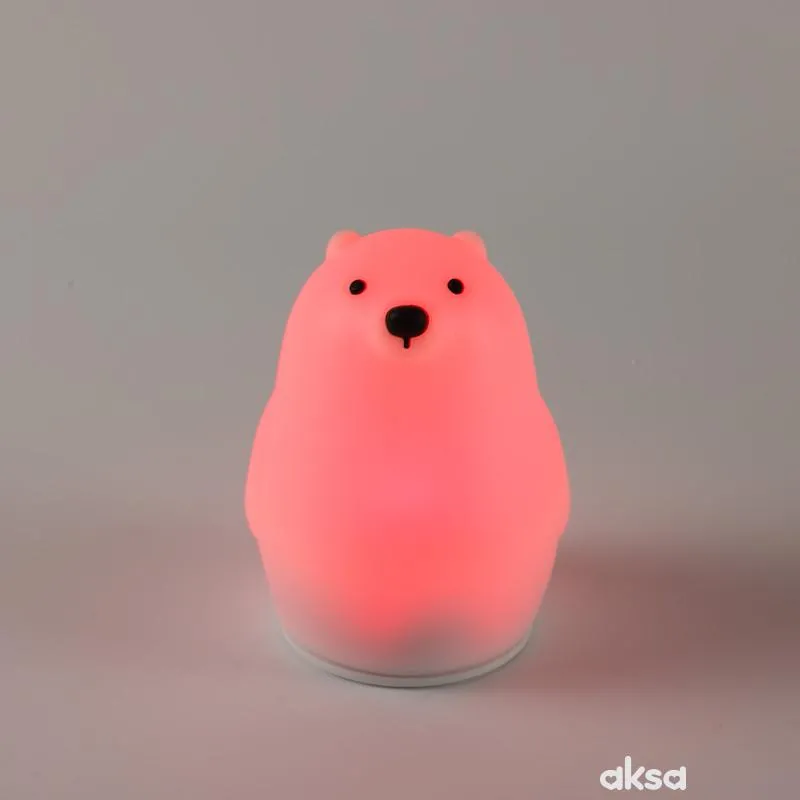 Cute&Cool HOME silikonska lampa, medvedić 