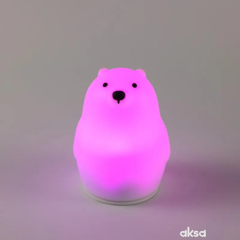 Cute&Cool HOME silikonska lampa, medvedić 