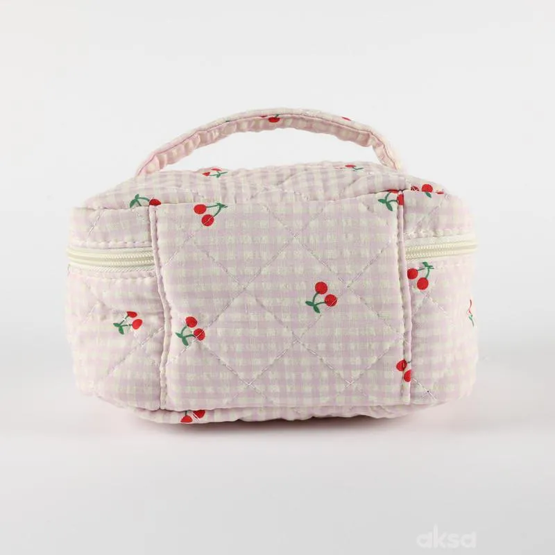 Be Cute neseser trešnjica, rozi 20x13x11cm 