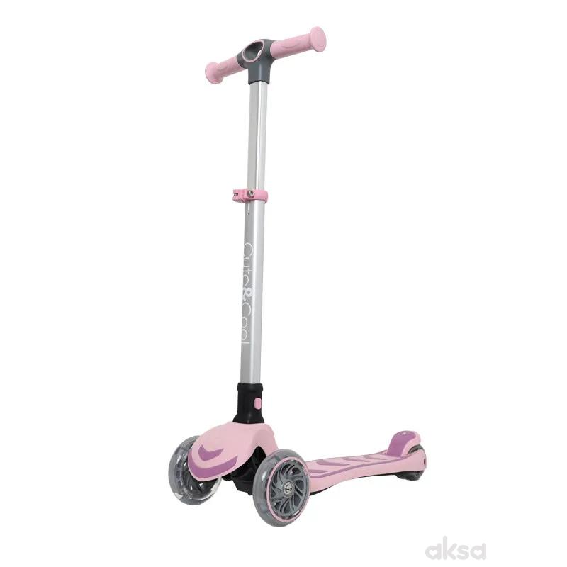 Cute&Cool sklopivi trotinet Macaron Pink 