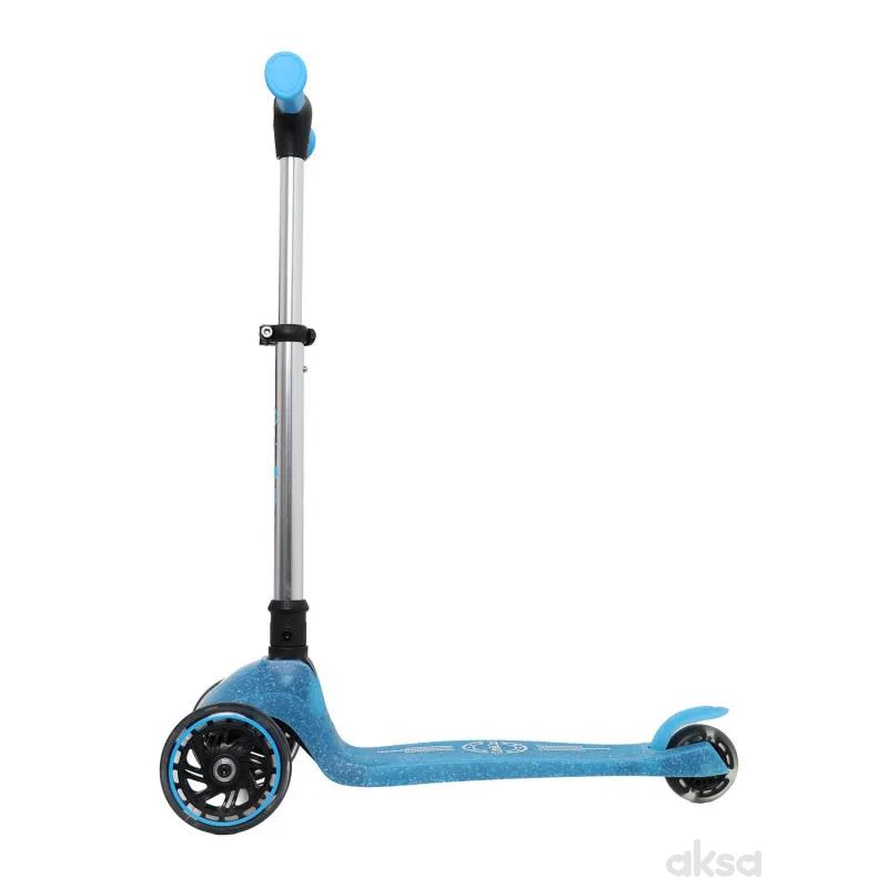 Cute&Cool svetleći sklopivi trotinet Galaxy Blue 