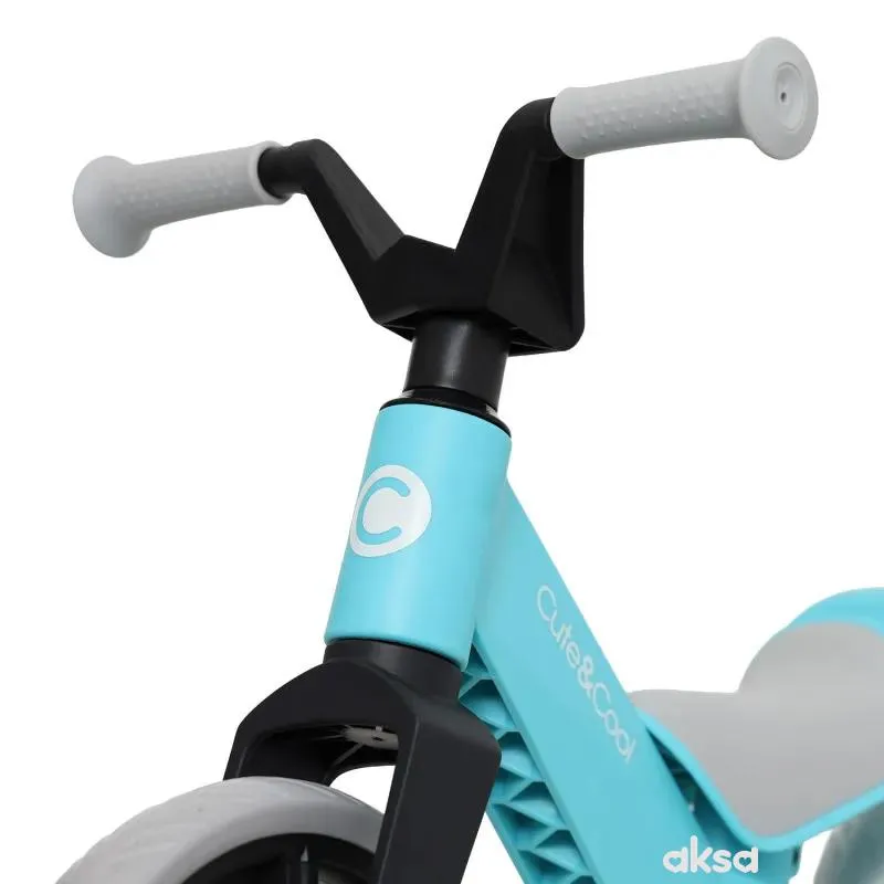 Cute&Cool balance bike Mini Kidi, Plavi 