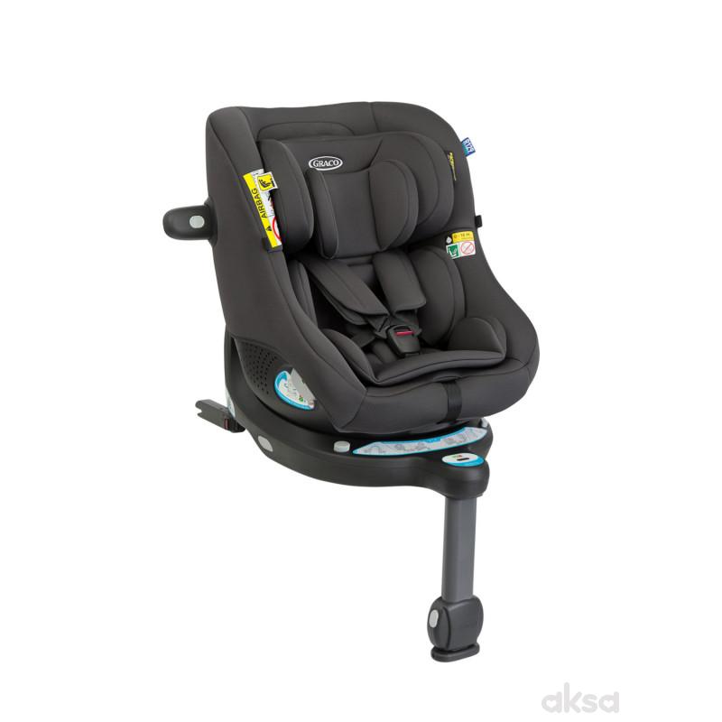 Graco a-s Turn2me DLX i-Size (40-105cm), Iron 