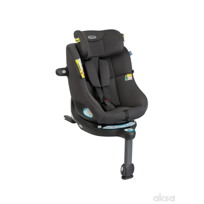 Graco a-s Turn2me DLX i-Size (40-105cm), Iron 