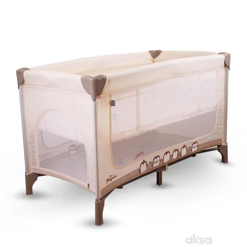 Jungle Prenosivi krevetić Moon 2 nivoa Bež 