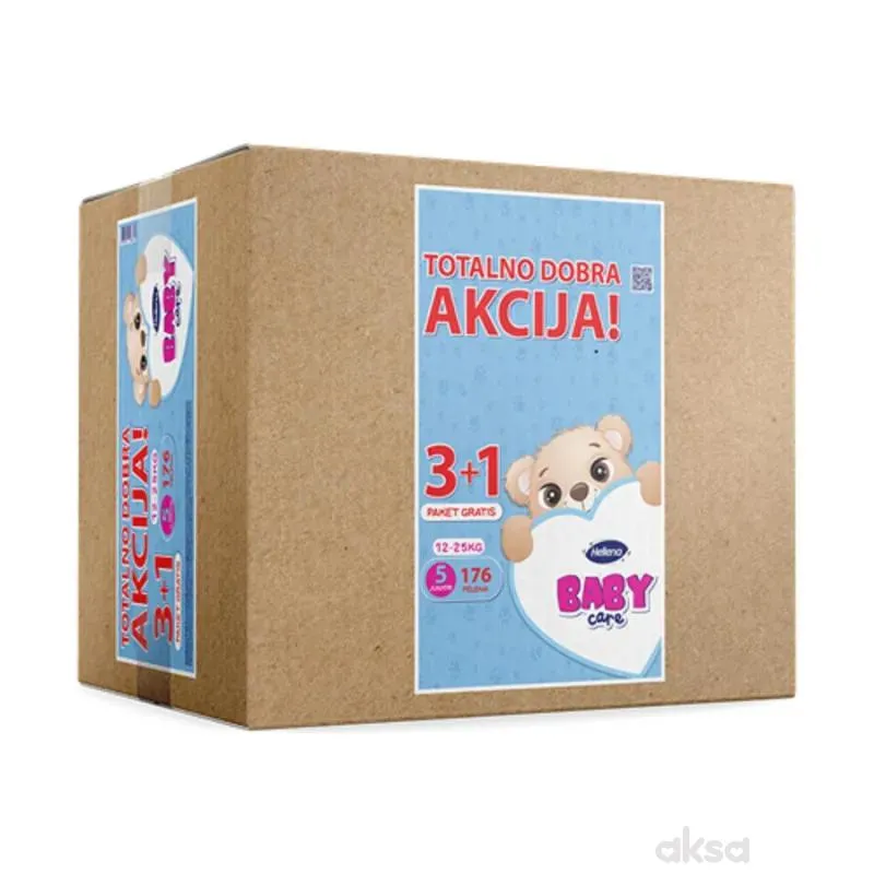 Baby care pelene 5 junior 44/1(12-25kg) 3+1 gratis 