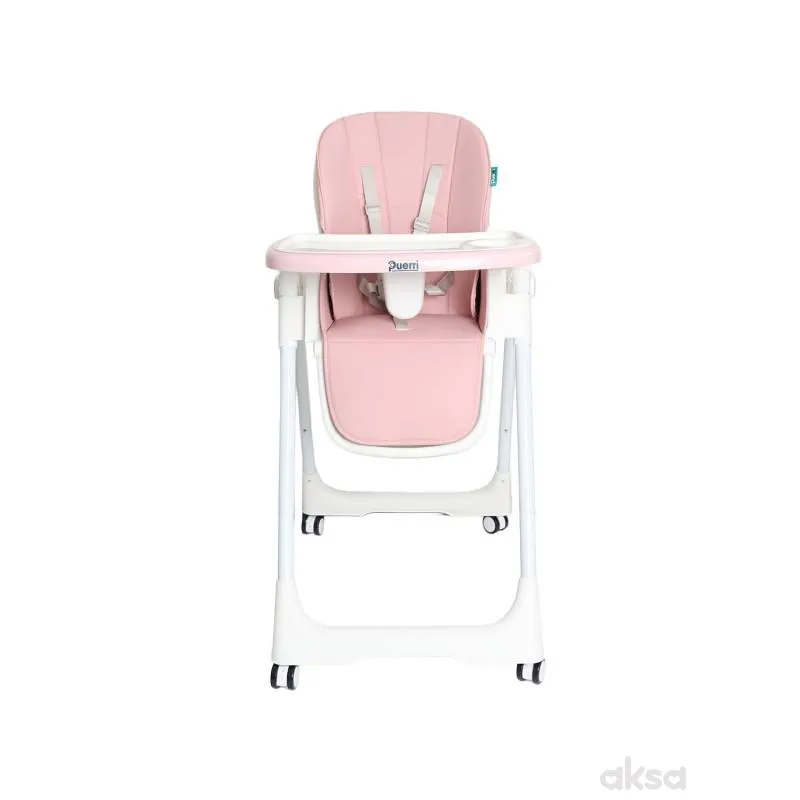 Puerri hranilica Happy Munch, pink 