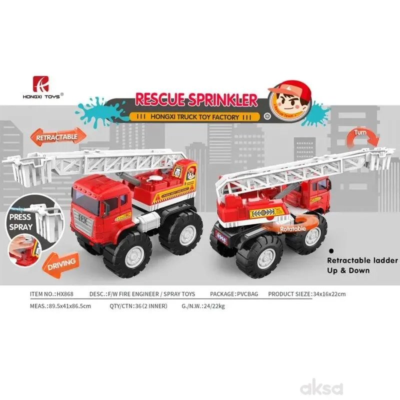 HK Mini vatrogasni kamion Truck 