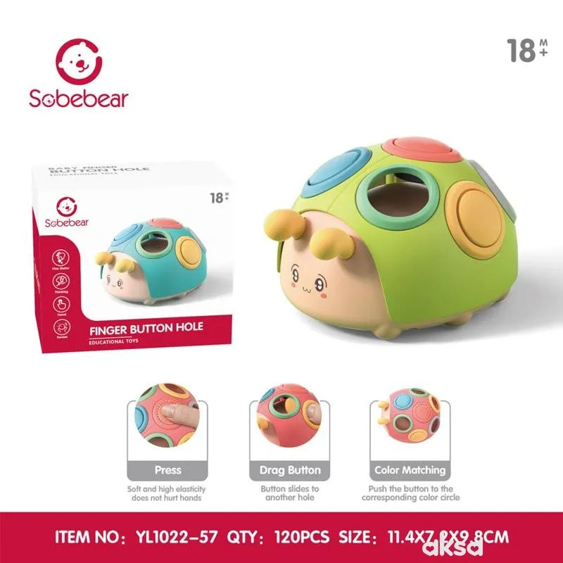 HK Mini edukativna igračka buba sa dugmićima 