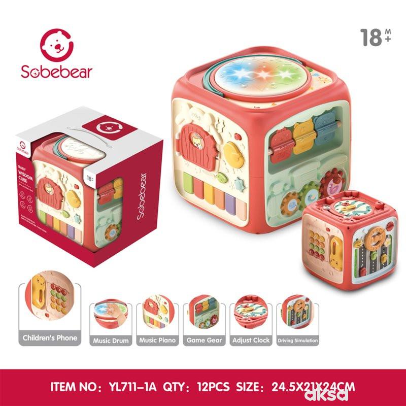 HK Mini edukativna kocka za decu 