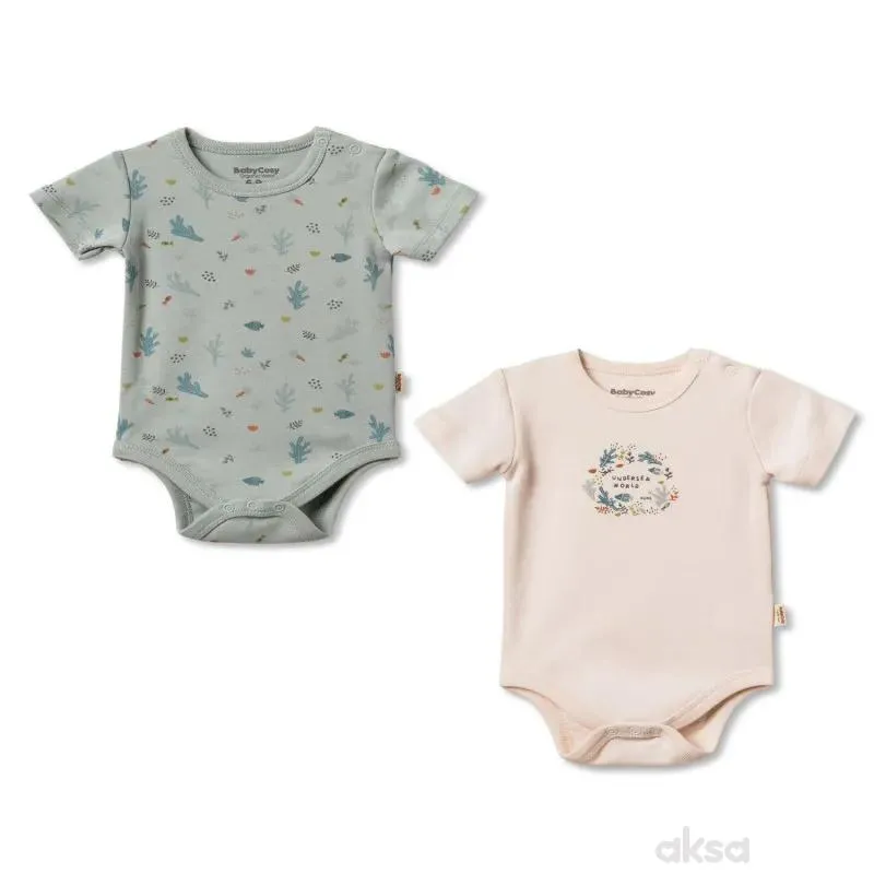Baby Cosy bodi kr, set 2/1, unisex 