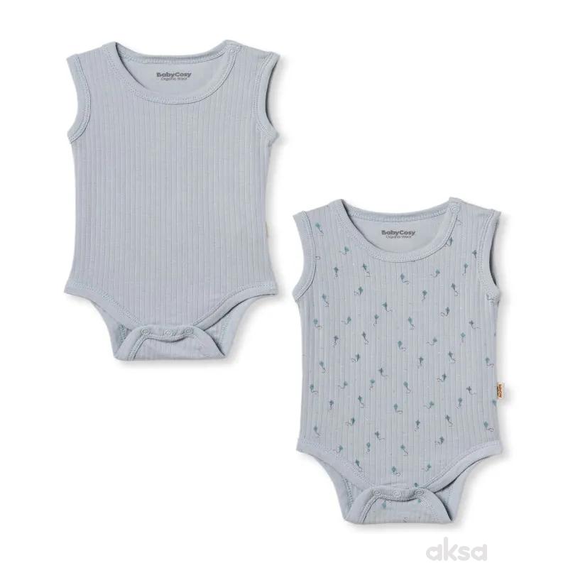 Baby Cosy bodi atlet, set 2/1, dečaci 