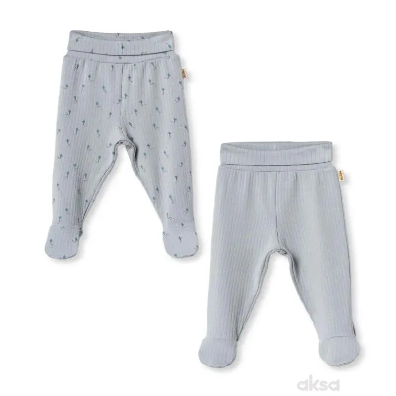 Baby Cosy pantalone sa stopicama, set 2/1, dečaci 