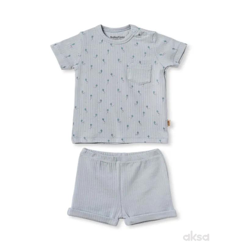 Baby Cosy komplet 2/1 (majica kr, šorts), dečaci 