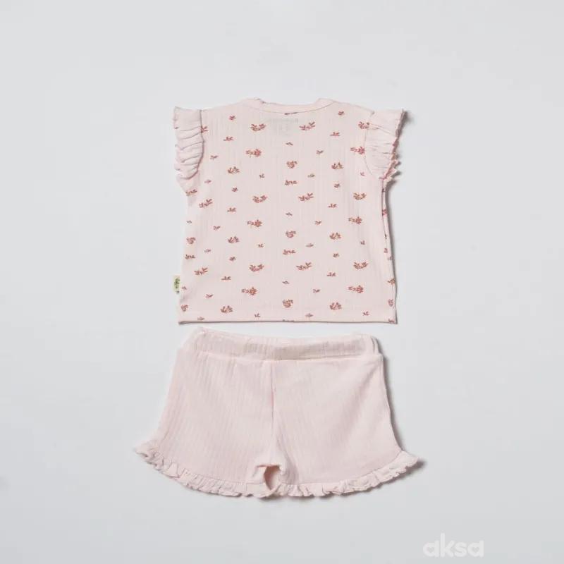 Baby Cosy komplet 2/1 (majica, šorts), devojčice 