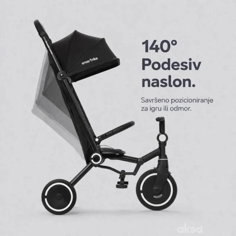 Smarttrike tricikl Wonder Max Jet Black 