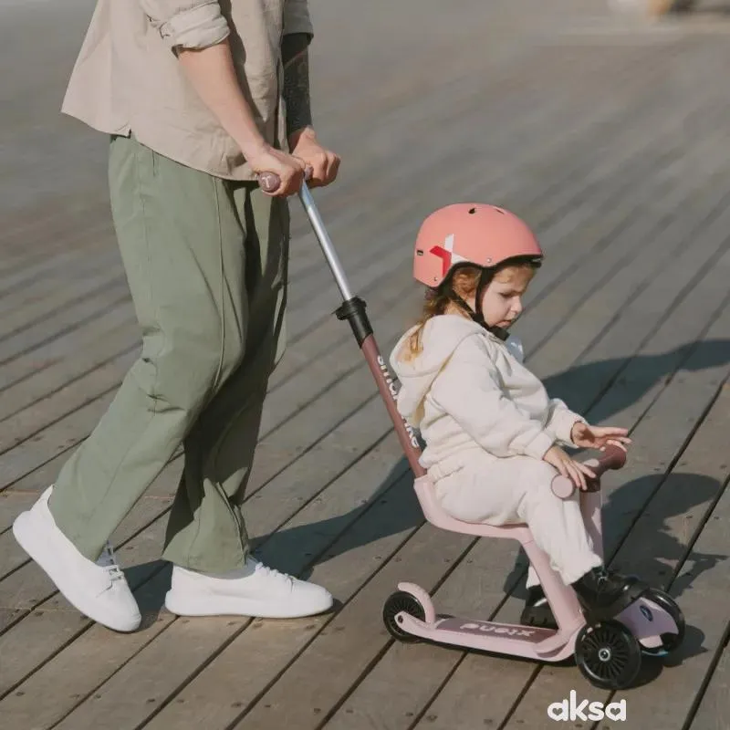 Smarttrike Xtend Mini trotinet 4u1 roze 