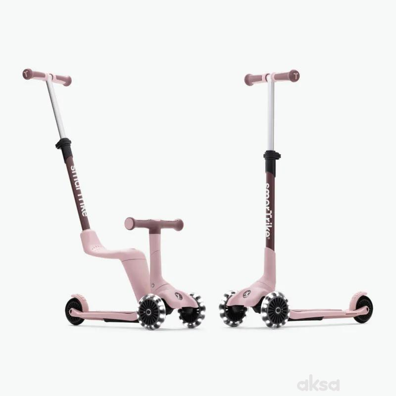 Smarttrike Xtend Mini trotinet 4u1 roze 