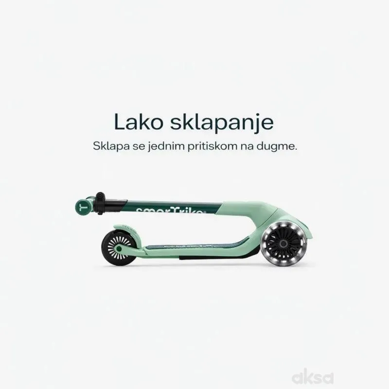 Smarttrike Xtend Mini trotinet 4u1 zelena 