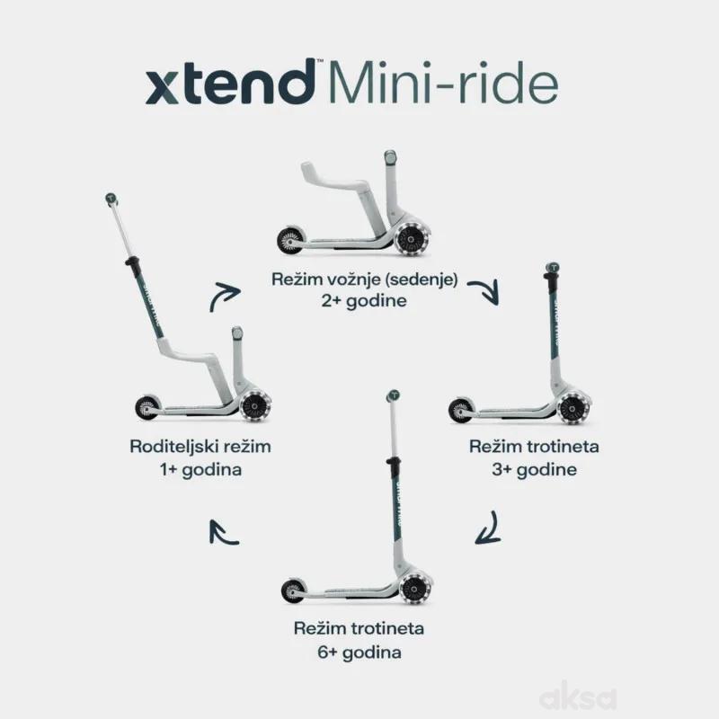 Smarttrike Xtend Mini trotinet 4u1 zelena 