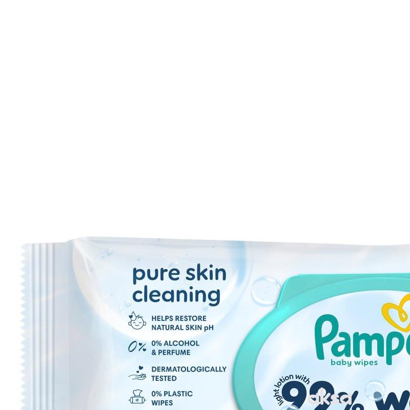 Pampers baby vlazne maramice Aqua Water 60 kom 
