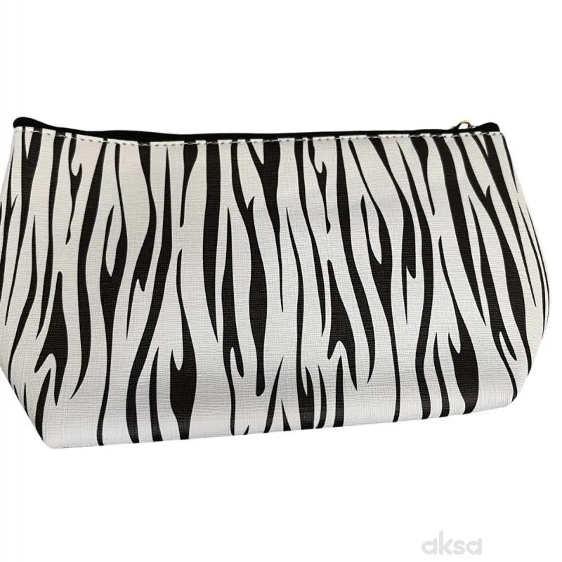 Be Cute neseser crno beli  21*13*7cm 