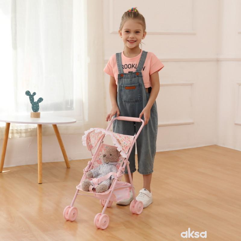 Cute&Cool kolica za lutke Pink Blossom 