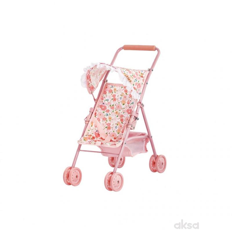 Cute&Cool kolica za lutke Pink Blossom 