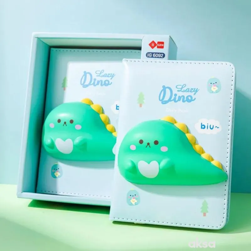 Squishi notes dinosaur lazy stars 