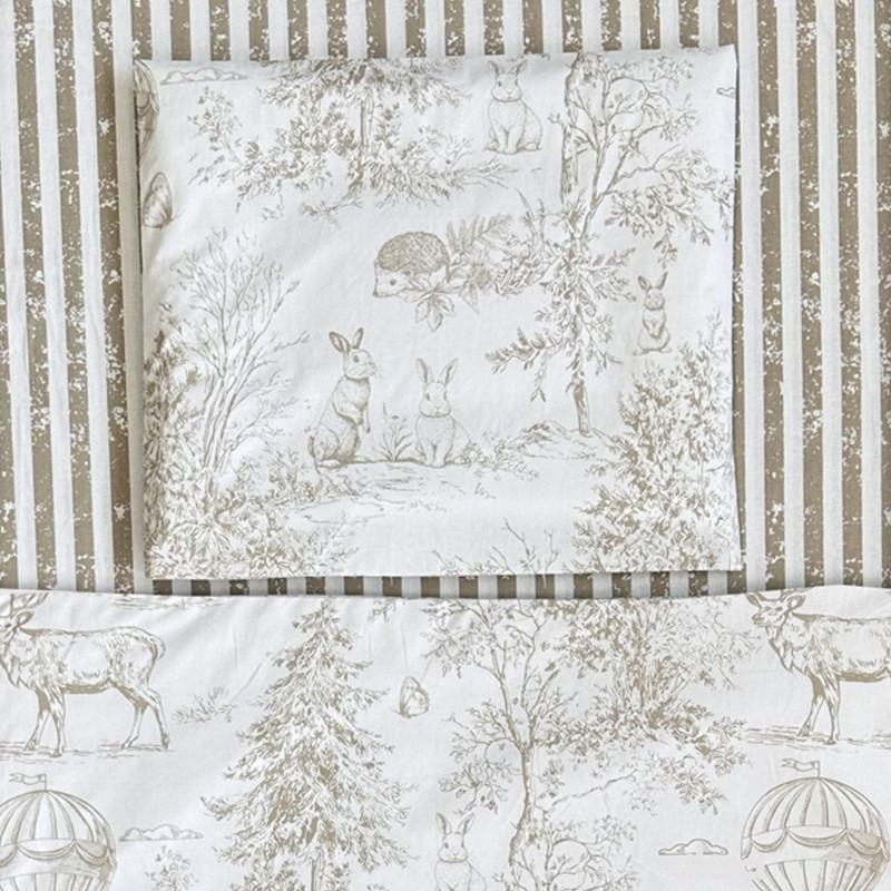 Baby Textil posteljina Šumski svet 3/1, 80x120cm 
