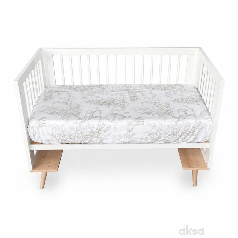 Baby Textil čaršav sa last. Šumski svet, 60x120cm 