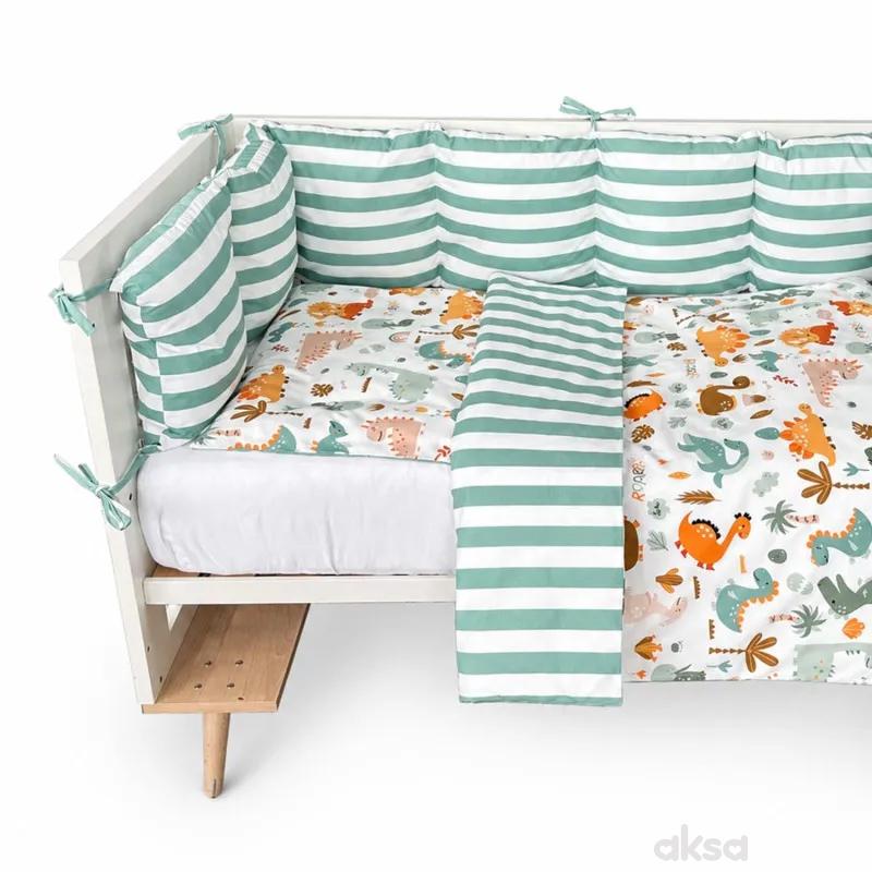 Baby Textil punjena posteljina Dino družina, 6/1 
