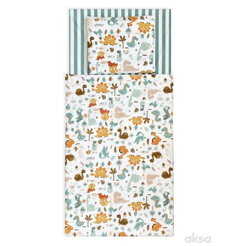 Baby Textil posteljina Dino družina 3/1, 80x120cm 