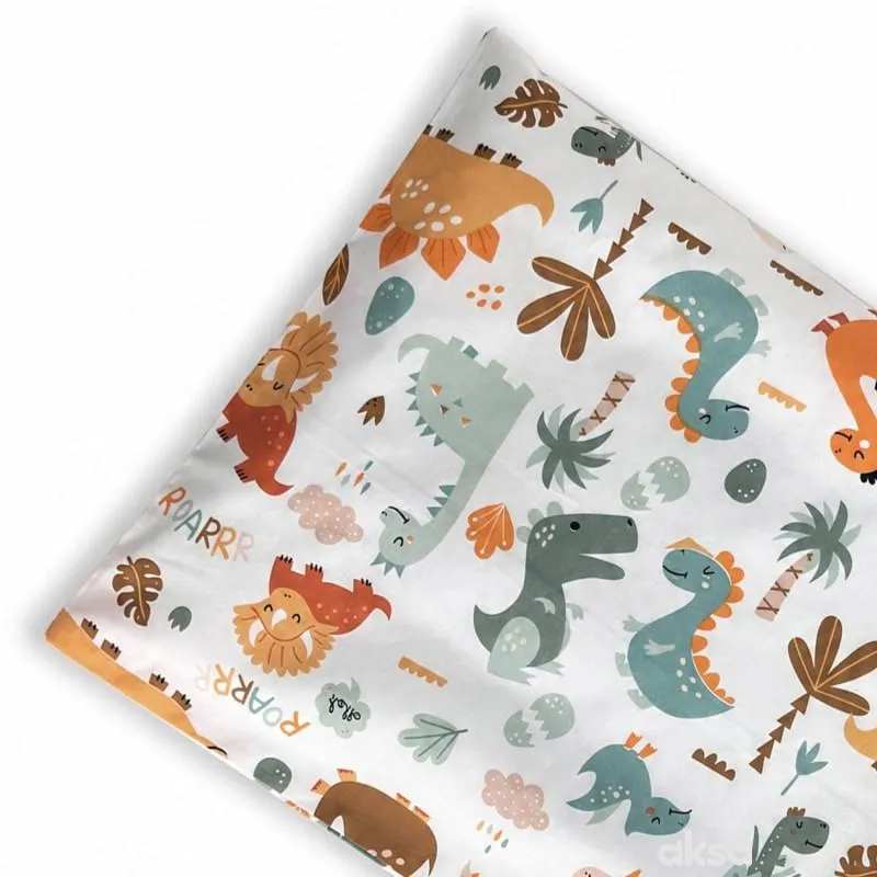 Baby Textil jastučnica Dino družina, 40x50cm 