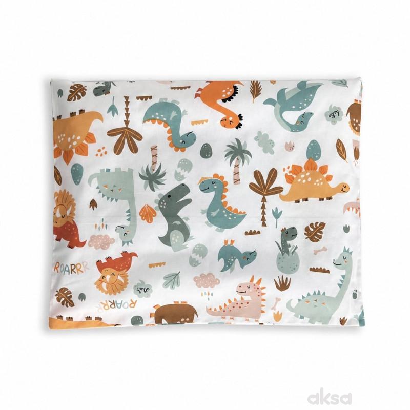 Baby Textil jastučnica Dino družina, 40x50cm 