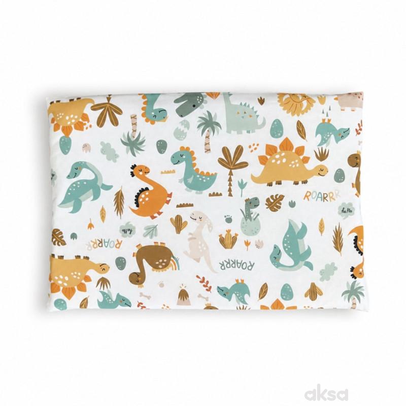 Baby Textil jastučnica Dino družina, 40x60cm 