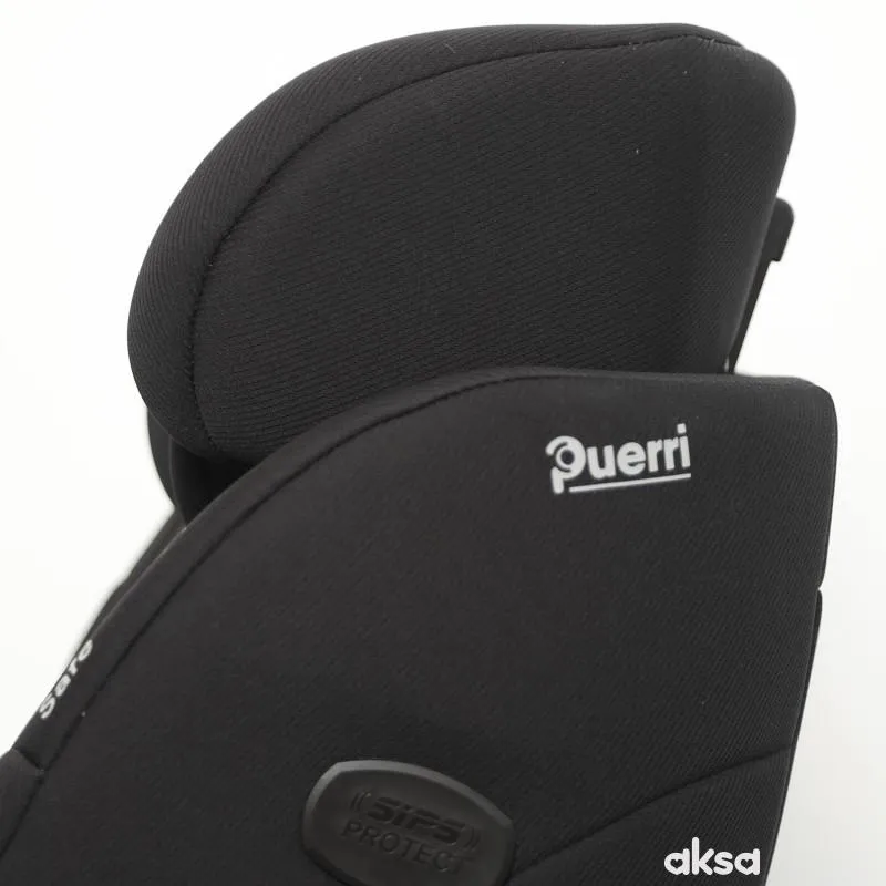 Puerri auto sedište Safe (40-105cm), black 