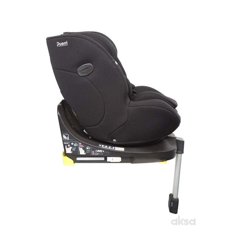 Puerri auto sedište Safe (40-105cm), black 