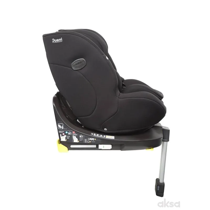 Puerri auto sedište Safe (40-105cm), black 