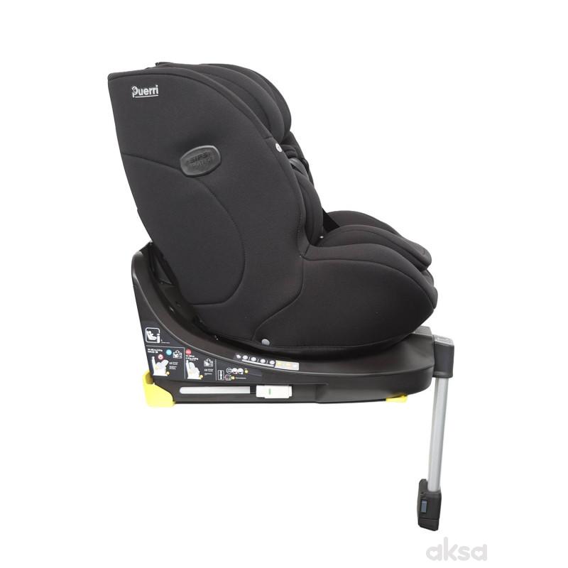 Puerri auto sedište Safe (40-105cm), black 