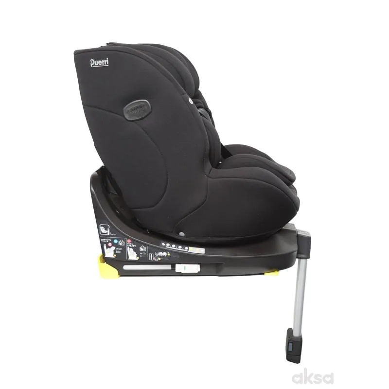 Puerri auto sedište Safe (40-105cm), black 