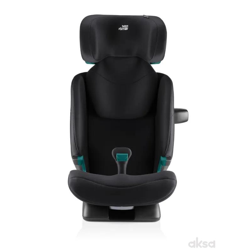 Britax Romer a-s Safefix (100-150cm),Deep Black 